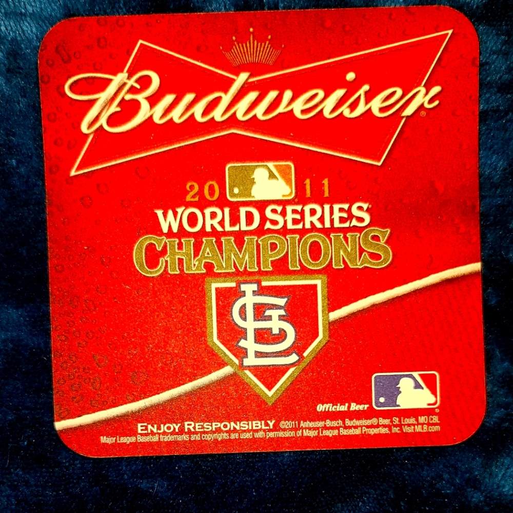Vintage Budwiser bar coater 2011